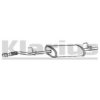 KLARIUS MZ348H Middle Silencer
